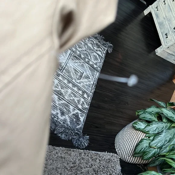 Old Navy trench Med inside pika dot - Picture 9 of 9